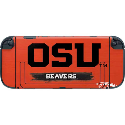 Oregon State University Texture Nintendo Switch 2 (2025) with Joy-Con Skin